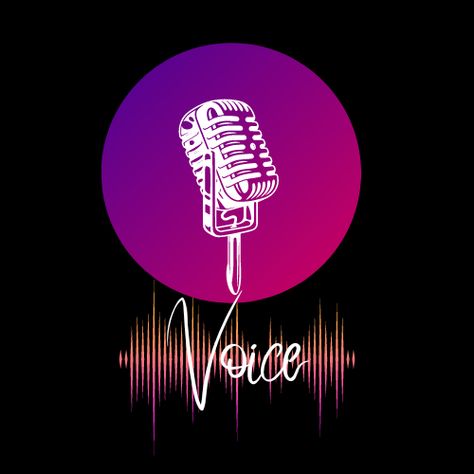 Bold and impactful voice icon/logo symbolizing the power of a strong voice. Perfect for movements, platforms, and brands that amplify messages and inspire change. Voice Over Logo, Voice Icon, Voice App, Dj Images Hd, Vision Board Images, Dj Images, Youtube Logo, Image Hd, Cleveland