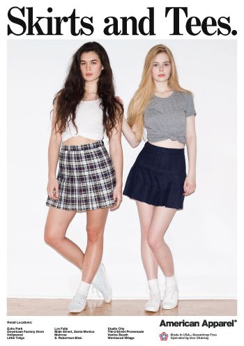 American Apparel American Apparel Ad, Terry Richardson, Tennis Skirts, Photoshoot Ideas, 90s Fashion, American Apparel, Made In Usa, Fashion Inspo, Normcore