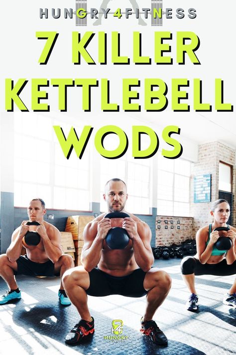 A person completing a kettlebell workout. Kettlebell Workout Video, Kettlebell Hiit, Best Kettlebell Exercises, Yoga Pilates Workout, Kettlebell Exercises, Wod Workout, Kettle Bell, Cardio Workout At Home, Conditioning Workouts