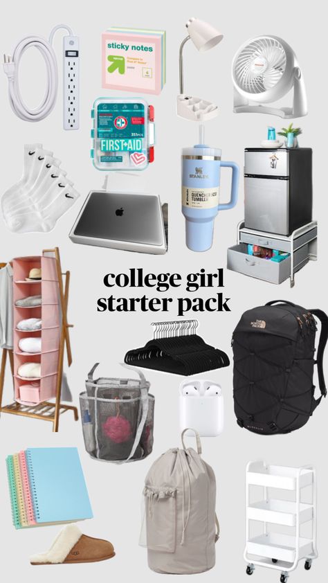 #collegeinspo #collegelife #collegegirl #starterpack #dorm #collegestudent #collegeaesthetic #collegeessentials #aesthetic #essentials Aesthetic Essentials