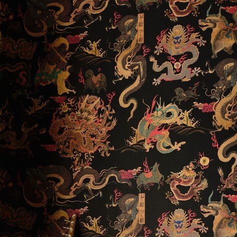 MINDTHEGAP International on Instagram: "Celebrating the New Lunar Year, embrace the spirit of The Year of the Dragon in the Chinese zodiac with our exquisite “Dragons of Tibet” Wallpaper. ⁠ ⁠Drawing inspiration from the intricate Tibetan murals and tapestries, our Asian-style designer wallpaper features hand-coloured dragons and monsters, adding a touch of exotic elegance to any interior.⁠ ⁠ Our timeless wallpaper collections take inspiration from our region's diverse ethnic heritage, paying homage to art, architecture, culture and rituals from all four corners of the globe. Discover us through the link provided in our bio." Lunar Year, Chinese Zodiac, Chinese Dragon, Year Of The Dragon, Asian Style, Hand Coloring, Drawing Inspiration, Designer Wallpaper, The Globe