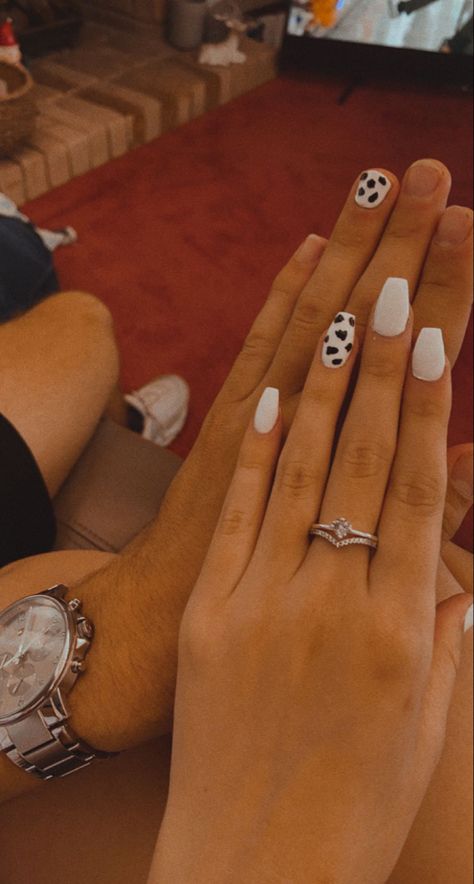 Matching Acrylic Nails For Best Friends, Relationship Nails, Bf And Gf Matching Nails, Couple Nails Matching, His And Hers Nails, Boyfriend Nails, Boyfriend And Girlfriend Nails, Couples Nails, Matching Nails With Boyfriend