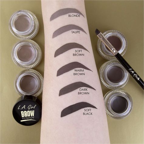 Swatches of our Brow Pomade! 🙌 Which shade would you choose? Tell us below! 👇 Available 5/17/18 on www.lagirlusa.com for $8… Coffee Facial, Coffee Mask, Glowing Radiant Skin, Homemade Lotion, Home Remedies For Hair, Luscious Hair, Best Eyebrow Products, Brow Pomade, Beauty Products Drugstore