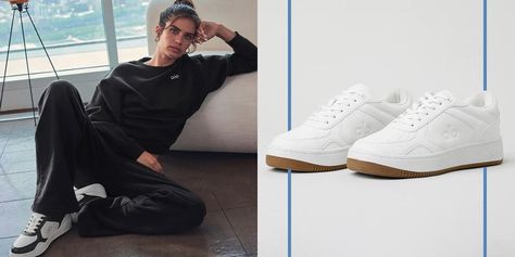 The Stylish Sneakers I Can Walk in All Day Are Back After Selling Out 3 Times Athleisure Brands, Sneakers Comfortable, Tennis Skirts, Travel Products, Yoga Girl, Classic Sneakers, Back In Stock, Stylish Sneakers, Alo Yoga