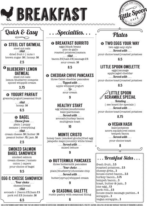 Breakfast Menu Ideas, Breakfast Menu Design, Breakfast Brunch Menu, Healthy Breakfast Menu, Unique Breakfast, Oatmeal And Eggs, Baking Conversion Chart, Kids Brunch, Restaurant Breakfast