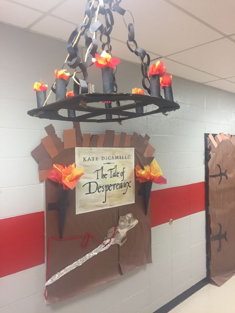 Chandelier from The Tale of Despereaux The Tale Of Despereaux, Castle Party, Kate Dicamillo, Read Across America, Writer's Workshop, 3rd Grade Reading, Kids Activity Books, Writer Workshop, Book Party