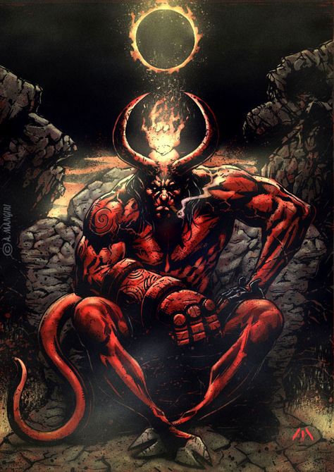 Evil Wallpapers, King Of Hell, The Devil, The King, Entertainment, Wallpapers, Media, Film, Anime