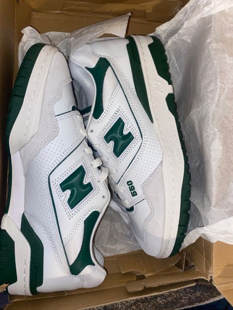 Brand new never worn green white newbalance 550 .Bought from goat (can provide proof) 8.5 Mens .$100 Green New Balance 550, White Newbalance, New Balance 550 Green, Green New Balance, Wear Green, New Balance, Dark Green, Brand New, Green