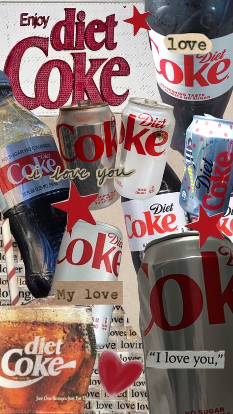 #botched #dietcoke #love #mylover #aesthetic #moodboard #collage Diet Coke Wallpaper, Coke Cola Aesthetic, Diet Coke Aesthetic, Coke Aesthetic, Moodboard Collage, Vanilla Coke, Coke Cola, Diet Meals, Diet Soda