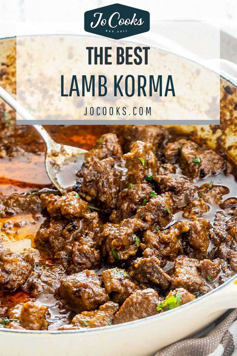 Lamb Chop Indian Recipes, Lamp Curry Recipe, Indian Leg Of Lamb Recipes, Lamb Karahi Recipes, Lamb Kofta Curry, Boneless Lamb Recipes, Lamb Coconut Curry, Lamb Korma Indian, Pakistani Curry Recipes