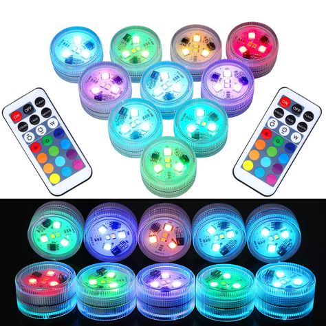 Led Accent Lighting, Led Puck Lights, Fish Tank Lights, Submersible Led Lights, Swimming Pool Accessories, Accent Light, Puck Lights, Led Tea Lights, Underwater Lights