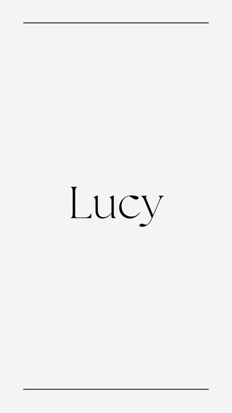 Pin by @kyleevking ✨ Lucy Name, Name Idea, Boy Names, Baby Room, Quick Saves