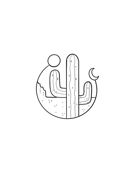 Western Tattoos Ideas, Tattoo Japanese, Cactus Tattoo, Cactus Drawing, Western Tattoos, Tattoos Geometric, Tattoo Traditional, Line Art Tattoos, Neo Traditional