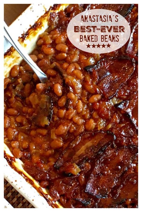 Best-Ever Baked Beans Archives - Sweet Little Bluebird Desserts Nutella, Best Baked Beans, Bbq Side Dishes, Baked Bean Recipes, Side Dishes For Bbq, Holiday Meals, Best Side Dishes, Perfect Side Dish, Baked Beans