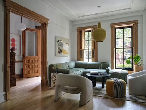 Photo 1 of 5 in DIY Renovations Don’t Have to Be Scary With These Tips from the Brownstone Boys - Dwell Brownstone Boys, Brownstone Interiors, Brooklyn Design, Living Room Mantel, Interior Renovation, Diy Renovation, Prefab Homes, Simple House, Open Floor