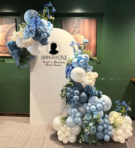 BridgertONE 🌟✨ From elegant florals to regal touches, we captured the essence of Bridgerton for an unforgettable celebration. Ready to elevate your event? Let’s create your fairytale! . . . . . . . #bridgertonvibes #bridgertondecor #birthdayballoons #balloongarland #ballooninspo #balloonbackdrop #babyshowerballoons #bridalshowerballoons #tampaballoons #tampaballoonart #tampaevents #tampaeventdecor #balloonstylist Elegant Balloon Decorations, Deco Ballon, Bridal Shower Balloons, Balloon Ideas, Balloon Backdrop, Balloon Art, Baby Shower Balloons, Balloon Garland, Birthday Balloons