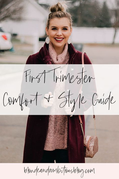 Maternity Outfits 1st Trimester, Comfy First Trimester Outfits, Early Second Trimester Outfits, Early Maternity Outfits First Trimester, 10 Weeks Pregnant Outfit, 1st Trimester Outfits Winter, First Trimester Clothes, Fall First Trimester Outfits, Early Pregnancy Outfits Winter