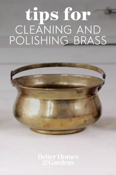 How To Polish Brass, Brass Bathroom Fixtures, Brass Ceiling Fan, Brass Objects, How To Clean Gold, How To Clean Copper, Brass Spoon, Cleaning Methods, How To Clean Rust