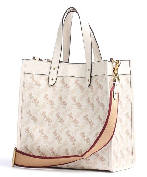 Coach Horse and Carriage Tote bag canvas cream - 89143-B4RGL | wardow.com Catalog Bag, Horse And Carriage, Bags Messenger, Shop Bags, Business Laptop, Coach Horse And Carriage Tote, Bags Shop, Brand Bags, Leather Briefcase