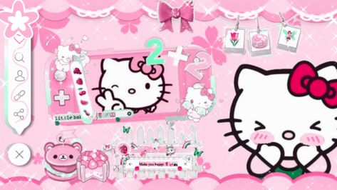 Kawaiicore Wallpaper Ipad, Hello Kitty Wallpaper For Pc, Microsoft Wallpaper Aesthetic, Hello Kitty Chromebook Wallpaper, Mlp Wallpaper Pc, Harajuku Wallpaper, Hello Kitty Banner, Kitty Banner, Ipad Pink