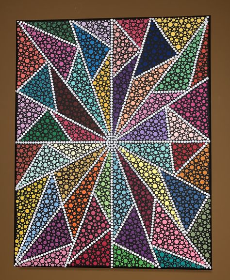 Dot Painting Acrylic, Dotting Painting Ideas, Dot Art Painting Easy, Dotted Painting Ideas, Acrylic Pattern Painting, Dot Painting Ideas Easy, Puntilismo Ideas, Mandala Art Dot Painting, Dot Art Projects