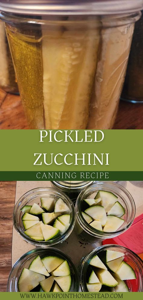 Dill Pickled Zucchini Recipes, Zucchini Dill Pickles Canning, Can You Pickle Zucchini, Pickled Zucchini Canning, Canning Recipes With Zucchini, Can You Can Zucchini, Canning Cucumbers Recipes, Zuchini Canning Ideas, Pickle Zucchini Recipes