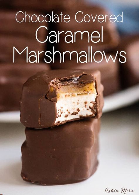 Caramel Marshmallows, Marshmallow Desserts, Marshmallow Recipe, Caramel Dessert, Caramel Dessert Recipes, Caramel Treats, Caramel Desserts, Recipes Chocolate, Recipes With Marshmallows