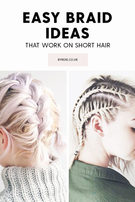 Easy Viking Hair Short, Braids Ideas For Short Hair, Braid Ideas For Short Hair, Celtic Braids, Braid Short Hair, Plats Hairstyles, Celtic Braid, Medieval Hairstyles, Side French Braids