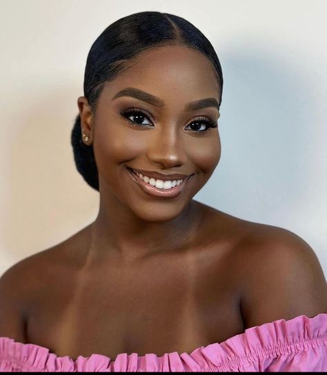 Makeup For Dark Skin, Natural Glam Makeup, Glam Wedding Makeup, Instagram Face, Bridal Hair Inspiration, Makeup For Black Skin, Brown Skin Makeup, Soft Glam Makeup, Glam Makeup Look