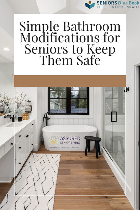 You know how important it is to prioritize seniors' safety at home, especially in the bathroom where slips and falls are common. Simple modifications such as installing grab bars and using non-slip mats can make a world of difference. 
#homesafety #bathroommodifications #elderly #falls #walkintubs #grabbars #nonslipmats #lighting Bathrooms For Seniors, Walk In Tubs, Memory Care, Grab Bars, Assisted Living, Home Safety, Simple Bathroom, Slip And Fall, Blue Books