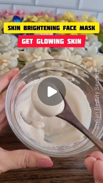 YAMINI on Instagram: "Skin Brightening Face Mask for Clear, Bright & Glowing Skin.  Follow @indianbeautysecrets for more such updates.  #skin#skincare#insta#instagood#instagram#skinbrightening#brightskin#glowingskin#facemask#facepack#reels#viralreels#pigmentation#acne#pimples#darkspots#antiaging#wrinkles#finelines#clearskin" Face Mask For Glowing Skin Homemade, Facepack For Acne And Pimples, Facepack For Glowing Skin, Indian Beauty Secrets, Face Pack For Glowing Skin, Bright Glowing Skin, Brightening Face Mask, Skin Face Mask, Skin Skincare