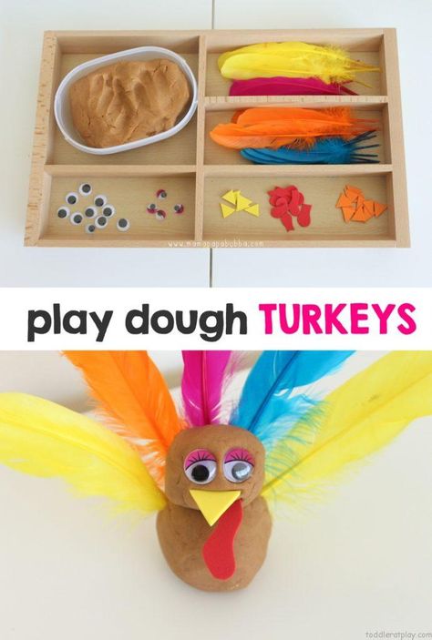 21 Thanksgiving Sensory Play Ideas - Toddler at Play Thanksgiving Activities For Toddlers, Thanksgiving Toddler, Happy Home Fairy, Thanksgiving School, Thanksgiving Crafts Preschool, November Activities, Playdough Activities, Thanksgiving Preschool, Fall Preschool