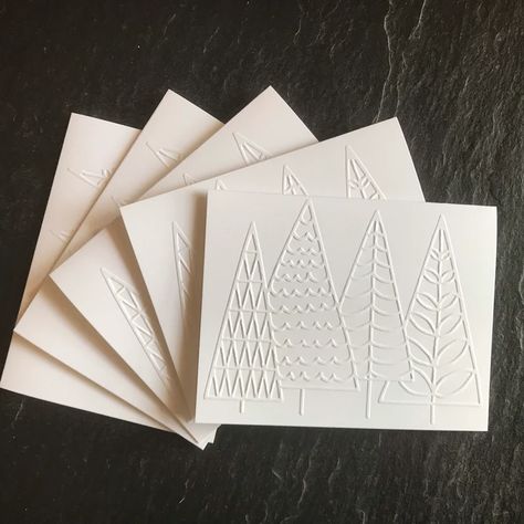 White Christmas Cards, Minimalist Holiday Cards, White Christmas Card, Minimalist Christmas Card, Simple Holiday Cards, Handmade Christmas Cards, Gfx Design, Christmas Tree Collection, Modern Christmas Cards