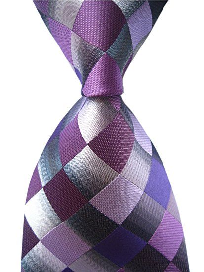 Mens Neckwear, Modern Color Schemes, Mens Silk Ties, Dark Blue Grey, Bright Stripes, Mens Neck Ties, White Shirt Dress, Jacquard Weave, Blue Ties