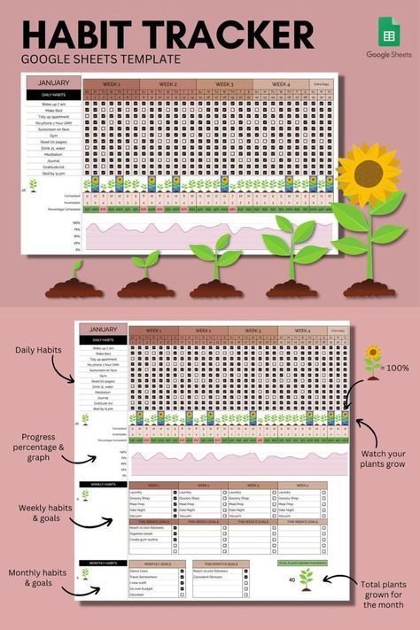 Free Digital Planner Templates Study Planner Free, Hours Tracker, Planner Monthly Layout, Exam Planner, Home Organization Binders, Student Planner Printable, Project Management Templates, Grow Plants, Study Board