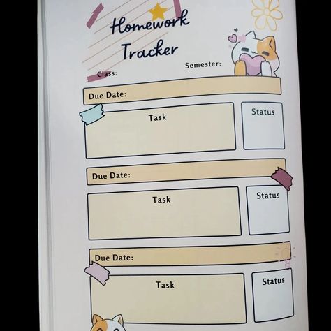 Student planner and homework organizer available on Amazon Homework Organizer, Homework Organization, Student Planner, Homework, Boutique, On Instagram, Instagram