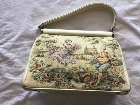 Dear Prudence, Statement Bags, My Style Bags, Large Handbag, Vintage Tapestry, Large Handbags, Pretty Bags, Vintage Bag, Vintage Purse