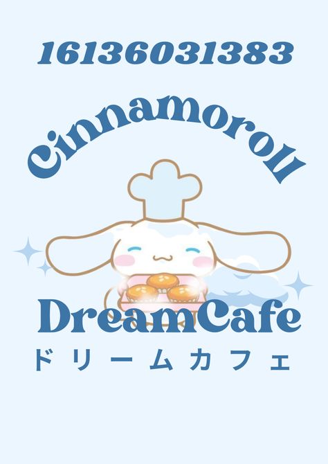 Sanrio Cafe Bloxburg, Bloxburg Cinnamoroll Decal Codes, Cinnamoroll Decals Bloxburg, Sanrio Decal Codes, Hello Kitty Cafe Bloxburg, Sanrio Bloxburg Decals, Bloxburg Cafe Decals Codes, Cafeteria Bloxburg, Cinnamoroll Cafe