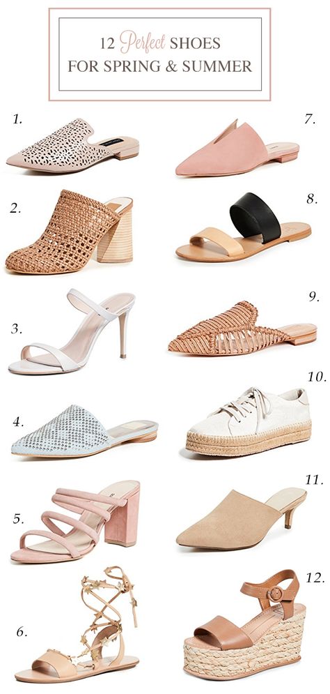 12 Perfect Shoes for Spring and Summer J Cathell, Shoes For Spring, Block Heel Pumps, Chic Heels, Strappy Shoes, Shoe Trends, Shoes Spring, Nike Shoes Women, Womens Wedges