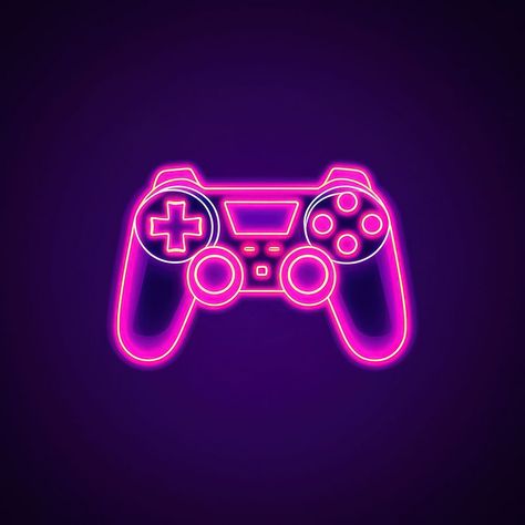 Aesthetic Black And Blue, Control Aesthetic, Pink Banner Discord, Lights Photoshoot, Neon Game, Pink Banner, Video Games Birthday Party, Banner Discord, Video Games Birthday