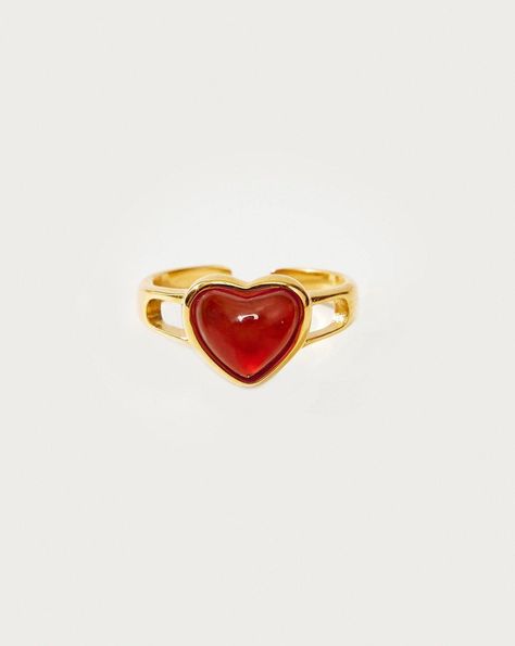 Gold Rings | En Route Jewelry | En Route Jewelry En Route Jewelry, Chakra Racine, Carnelian Ring, Romantic Jewellery, Ringe Gold, Carnelian Stone, Carnelian Beads, Root Chakra, Online Jewelry Store