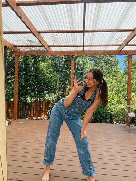 Pigtail Outfits, Pigtails Outfit, Pigtails Hairstyle, Style 2025, Overalls Outfit, Cute Hairstyles, Mom Jeans, Outfit Inspirations, Overalls