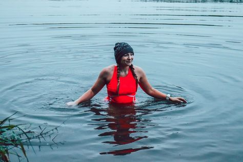 Wild Swimming Aesthetic, Wild Swimming Uk, January Vibes, Cold Water Swimming, Victorian People, Swimming Aesthetic, Swimming Drills, Ocean Swimming, Swimming Benefits