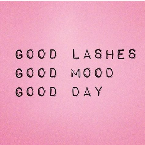 Good lashes. Good mood. Good day. pinterest: katepisors Lash Tricks, Lash Quotes, Artificial Eyelashes, Applying False Eyelashes, Applying Eye Makeup, Lash Boost, Lash Room, Eyelash Extentions, Individual Eyelashes