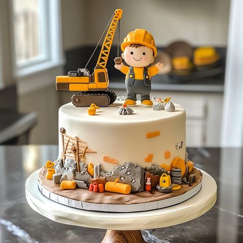 🚧 Calling all boy moms of kids obsessed with construction! 🛠️ If your little guy loves diggers, dump trucks, and hard hats, then these Construction Birthday Party ideas are for you! 🎉 Build the perfect party for your own little builder. 🏗️ Save this post for later or share it with other friends whose boys also love construction. 👷‍♂️ #ConstructionParty #BoyMomLife #BirthdayPartyInspo Construction Theme Cake Ideas, Truck Themed Birthday Cake, Construction Cake For Boys, Construction Theme Birthday Party Food, Construction First Birthday Party, Construction Birthday Party Cake, Digger Birthday Party, Construction Birthday Party Cakes, Construction Theme Cake