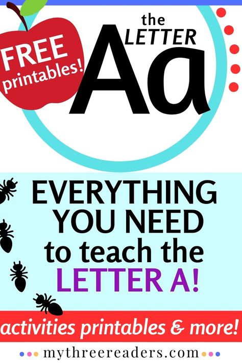 Letter A Math Activities Preschool, A Activity For Preschool, Letter A Phonics Activities, All About The Letter A, Learning The Letter A Preschool, Letter A Science For Preschool, Letter A Song, Letter A Toddler Activities, A Words For Preschool