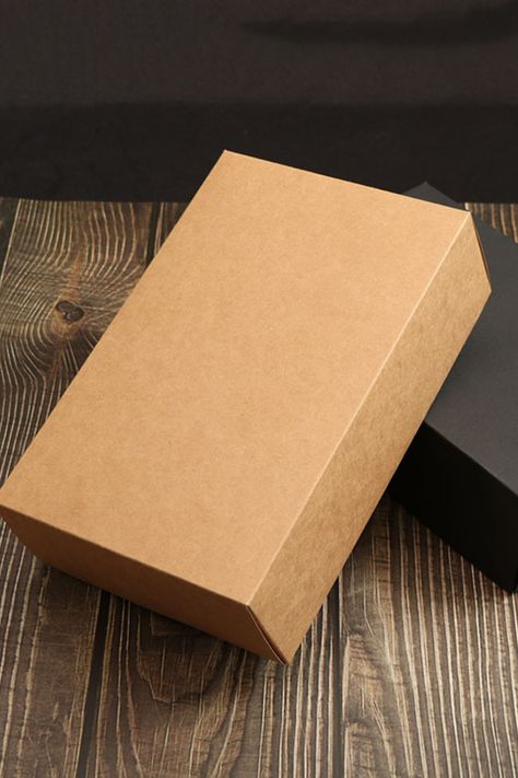 Packaging box design Brown Box Packaging, Box Makanan, Classic Mens Haircut, Kraft Paper Packaging, Kraft Packaging, Business Graphics, Design Mockup Free, Mens Haircut, Brown Box