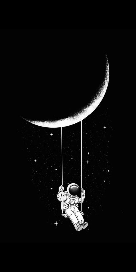 Mau Den, Black Tiktok, Nasa Wallpaper, Galaxy Black, Space Drawings, Astronaut Wallpaper, Space Phone Wallpaper, Black Galaxy, Astronaut Art