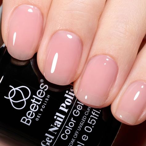 PRICES MAY VARY. 2024 Personal Style: Beetles 1Pc 15 ml/0.51 fl.OZ Nude Pink Jelly Gel Nail Polish Set, elegant shades of popular and trendy colors suitable for all seasons and daily routine life! Perfect for Mother's Day gifts. Make your spring season even more beautiful with this pink nail polish gel. Environmental & Healthy: Beetles Jelly Gel Nail Polish is made from 9 Toxin Free Ingredients which makes it safe and low odor. No harsh ingredients or adhesives that lead to damaged nails. Easy A Nail Polish Neutral, Jelly Gel Nail Polish, Sheer Nail Polish, Pink Gel Polish, Beetles Gel Polish, Sheer Nails, Pink Nail Colors, Pink Gel Nails, Light Pink Nails