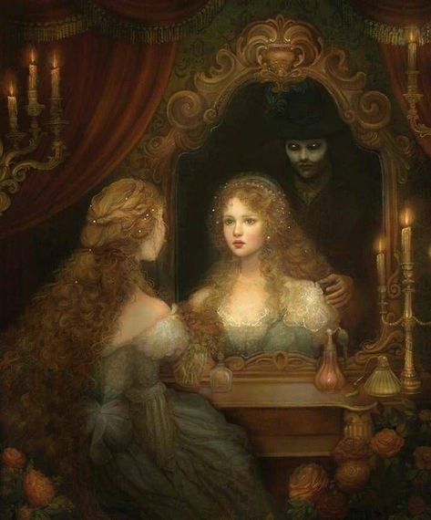 Annie Stegg, Angel Of Music, Baroque Painting, The Phantom Of The Opera, Rennaissance Art, Easton Press, Baroque Art, Arte Inspo, The Phantom